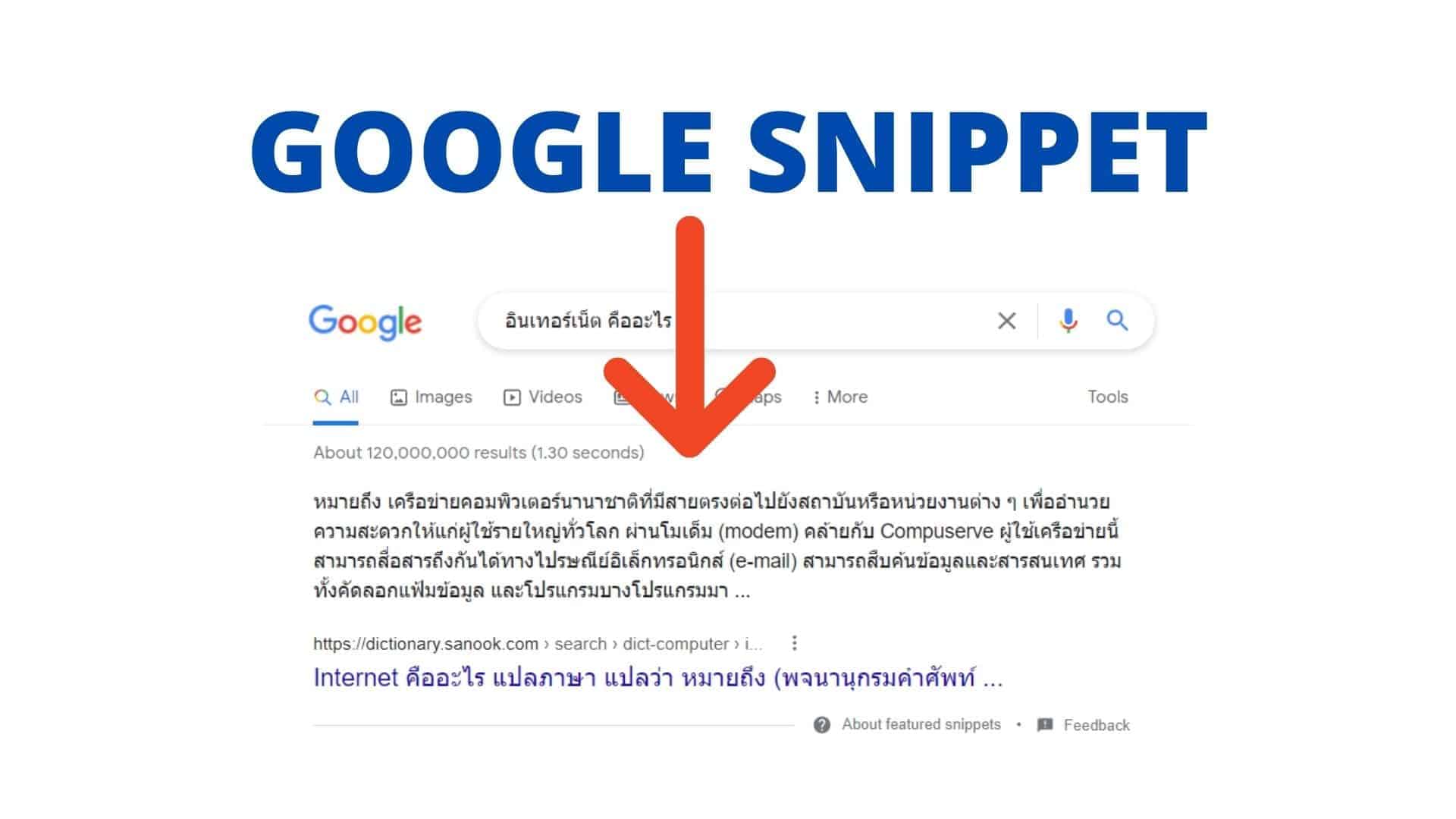 9 สิ่งที่คุณต้องรู้เกี่ยวกับ Google Snippet (วิธีทำ SEO Snippet)